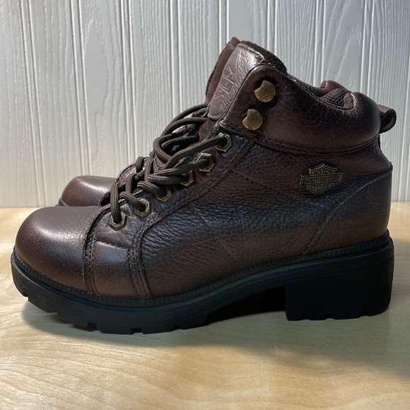 Harley-Davidson Tyler Lace Chukka Boots - Brown - Picture 4 of 16